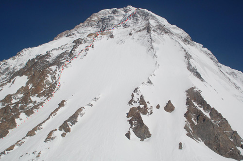 Der K2. Mit freundlicher Genehmigung von Jochen Hemmleb.