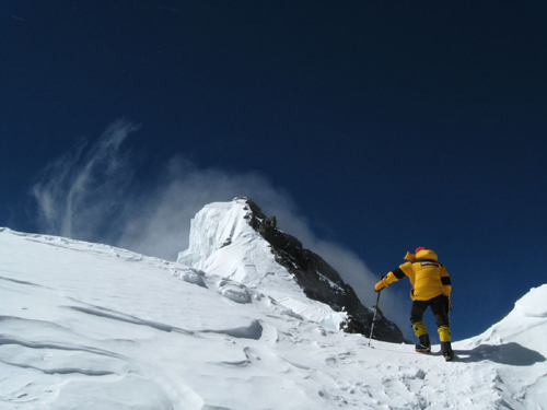 Aufstieg auf Broad Peak